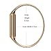 EloBeth Compatible with Fitbit Flex 2 Bands Fashion Bangle Replacement for Fitbit Flex 2 Band Women Accessory (RoseGold-Small)