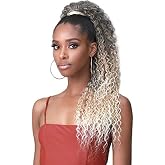 Bobbi Boss Human Hair Blend Tress Up Ponytail WATER WAVE 28" (TNAT/30)