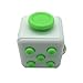 Maggift Fidget Cube Dice toy Stress Cube relieve Anxiety (White-Green)