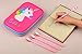 Pencil Case, EVA Pen Pouch Box Stationery with Compartments for Girls Kids School Students + 4 Gel Ink Pens
