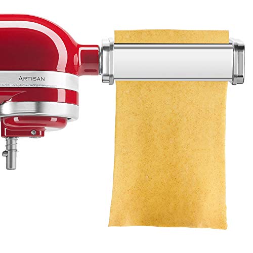InnoMoon 3-Piece Pasta Roller & Cutter Attachment Set for KitchenAid Stand Mixers, Stainless Steel Pasta Maker Accessories - Thumbnail 4