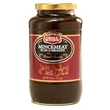 Crosse & Blackwell Mincemeat, Rum & Brandy: Two 29 oz jars
