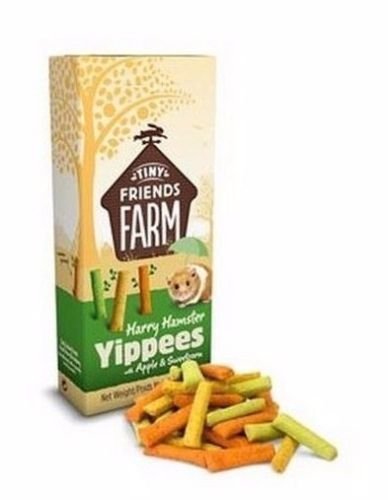 SIPW - Tiny Friends Farm Treat Biscuits Hamsters Rats Gerbil Ferrets Guinea Pigs 120g (Harry Hamster Yippees)