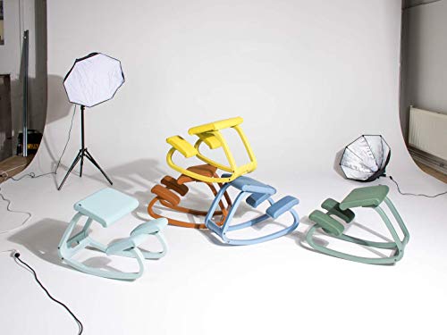 Varier Variable Balans Monochrome Original Kneeling Chair Designed by Peter Opsvik (Oxyde) - Thumbnail 5