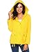 Beyove Women's Lightweight Rain Jacket Waterproof Hood Fashion Outdoor Rain Coat S-XXL