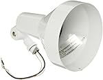 RAB Lighting H101W Landscape Bell Shaped H System Par Flood, PAR38 Type, Aluminum, 150W Power, White