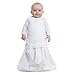 HALO 100% Cotton SleepSack Swaddle, Sage Pin Dot, Small