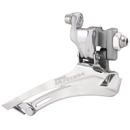 Shimano FD-6700 Ultegra Front Derailleur (2x10-Speed, Braze-On, Silver)