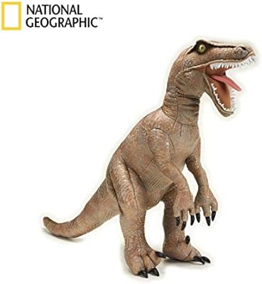 feathered velociraptor plush