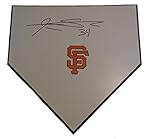 SF Giants Andrew Susac Autographed Hand Signed Baseball Home Plate with Proof Photo and COA