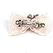 Bling Rhinestone Luxury Pet Puppy dog cat Hairpin hair bows tie dog lace Hair Clips Pet Dog Grooming Pet hair accessories Pink by KRexpress