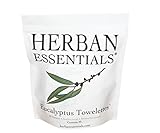 Herban Essentials Towelettes-Eucalyptus 20 Count