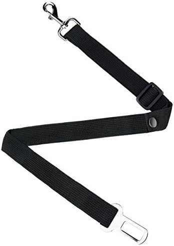 Fypo Dog Car Seat Belts, Auto Harness Stabilizer Training Leash for Travel (L with Handle)