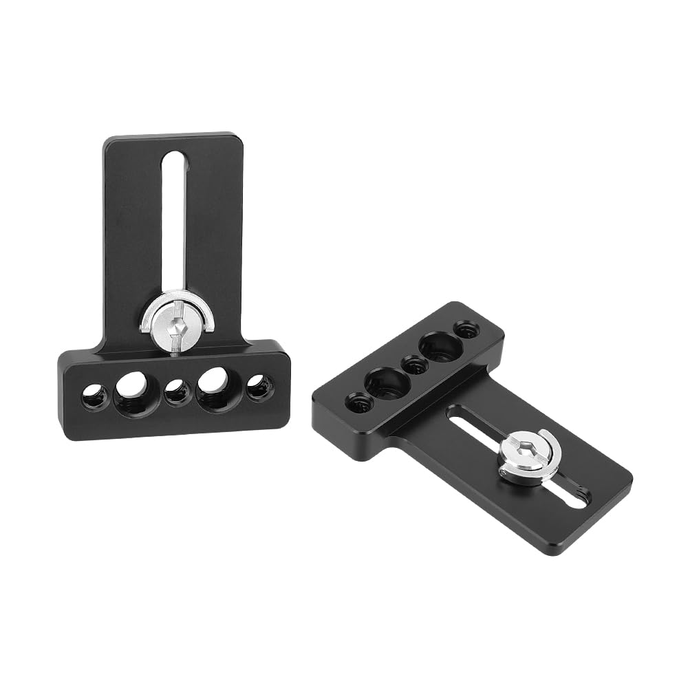 SZRIG Camera Moniter Mount Plate with 1/4"-20 Screw Thread(2 Pieces)