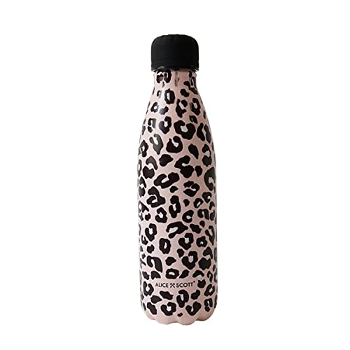Alice Scott Pink Print Insulated Water Bottle