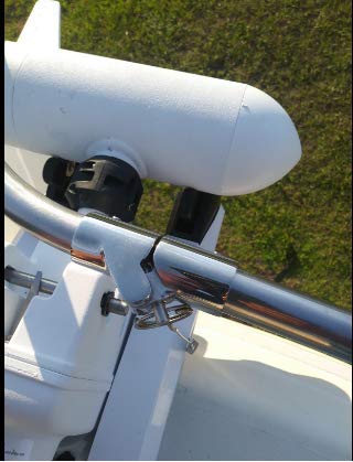NRC&XRC 316SS Marine Grade Boat Handrail Fitting -Boat Pipe Connector,Folding Swivel Coupling Tube Joint Connector for 1" (25MM) O.D.Tube/Pipe