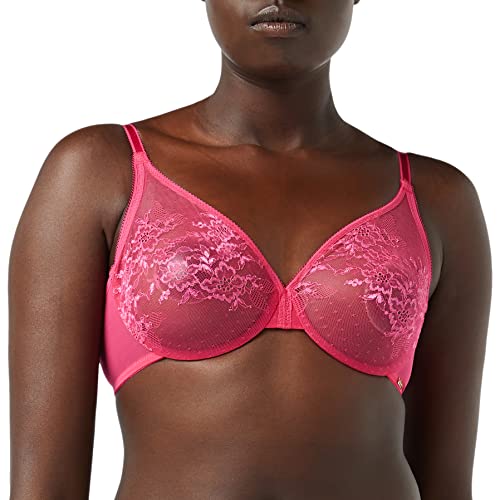 Gossard 13001 Hpk Reggiseno Trasparente, Rosa Acceso, 2A Donna