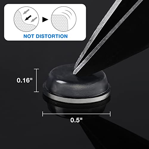 Door Dumpers for Kitchen Clear Rubber Bumpers Self