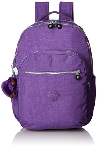 Seoul l solid laptop backpack, purple feather