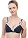 CAKYE Women's Underwire Maternity Nursing Bra 3PACK (36B, Dark Blue)