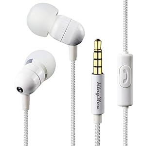 Kingyou 断線しにくいイヤホン からまない 高音質 カナル