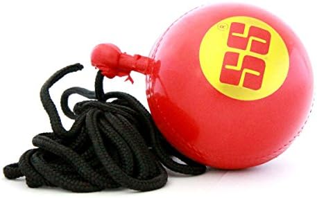 ss sunridges Cricket Hanging Ball for Cricket Practice with Reaction String and for bat Knocking