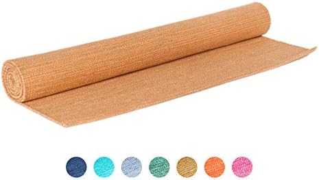 Elephant Yoga Organic Cotton Yoga Rug - Handwoven and Eco Friendly - Ideal for Ashtanga Mysore Hot Yoga Pilates Power Yoga