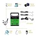 Portable Solar Generator with Solar Panel,Included 3 Sets LED lights,Solar Power Inverter,Electric Generator,Small Basic Portable Generator Kit,Solar Lights for Home & Camping,Power for Solar Fans