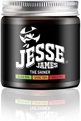 Premium Hair Pomade for Men | Hair Styling Product with Strong Firm Hold for Side Part & Slick Back Looks | High Shine & Firm Texture | 4 Ounce Jar