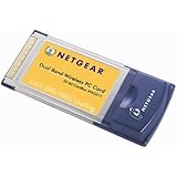 NETGEAR WAG511 802.11a/b/g Dual Band Wireless PC Card