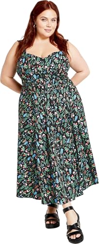 City Chic Women's Plus Size Dress - Marylou Print