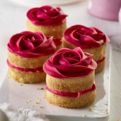 Lakeland 12 Hole Non-Stick Loose Based Mini Sandwich Tin, Handy Fill Lines for Evenly Sized Bakes, Multicoloured - Image 4