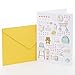 Hallmark Signature Baby Shower Card for New Parents (Baby Icons) Welcome New Baby, Congratulations, Gender Reveal