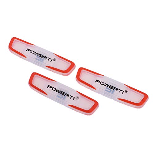 image for Prettyia 3 Pack of Premium Silicone Tennis Racquet Vibration Dampener 