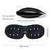 Sleep Mask, Wellvo 3 Pack 3D Contoured Sleeping Mask Set Natural Eye Cover Blindfold for Women Men Comfort Deep Eye Masks with Adjustable Strap Best Lightweight Night Eyeshade Blinder Travel Airplane