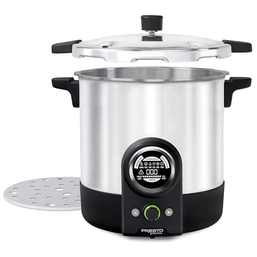 Presto 02153 Envasadora a presión digital precisa de 23 cuartos