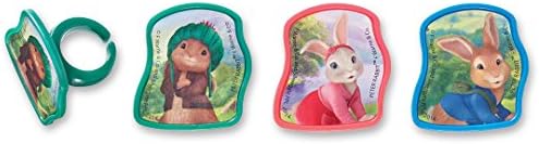 CakePicke cake cupcake topper Peter Rabbit &amp; Friends Cupcake Rings - 12 Ct