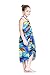 Girl Hawaiian Halter Dress in Blue Sunset