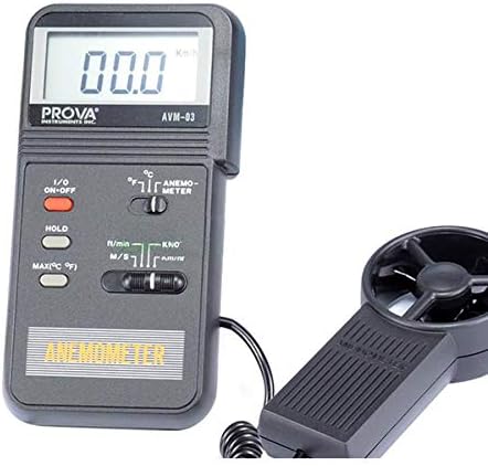 AVM03 Digital Anemometer Air Wind Flow Meter 0.0-45.0 m/s