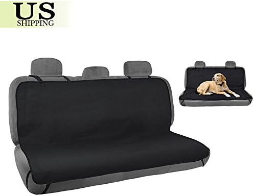 Waterproof Pet Cat Dog Car Back Seat Cover Protector Bench Mat Blanket Black New