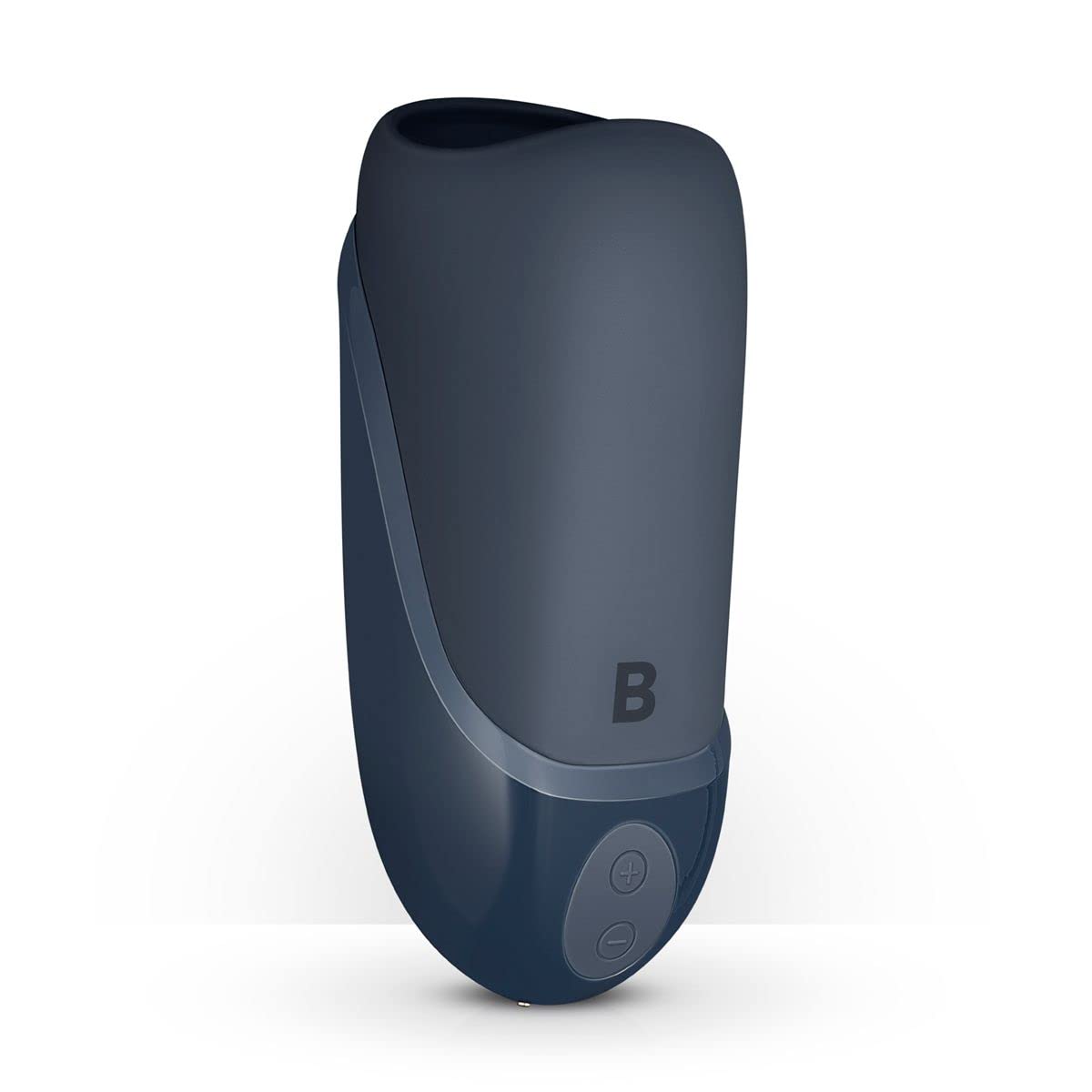 Boners Vibrating Blowjob Simulator – Enjoy The Feeling of a Blowjob – 10 Vibration Modes – Vibrating Men Blowjob Masturbator - USB Rechargeable – Dark Blue