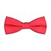 Men's Classic Pre-Tied Formal Tuxedo Bow Tie - S.H Churchill (Red)