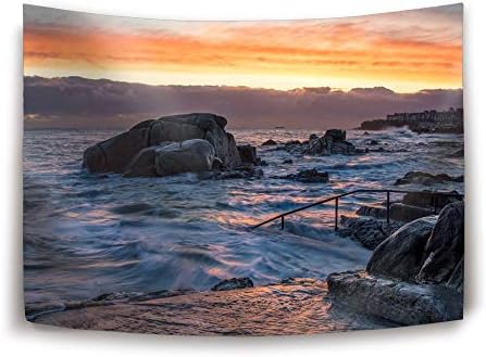 suhongliang Tapestry Headboard Wall Art Bedspread Dorm Holy Land Tapestry,80"" x 60""