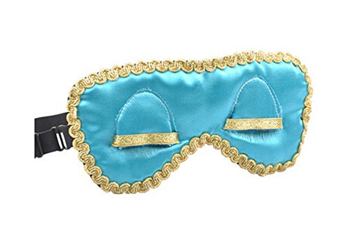 Classic Silk Eye Mask Lovely Comfortable Eyeshade Sleep Eye Mask BLUE Eyes