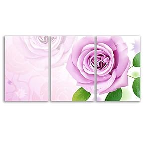 Wall26-3 Panel Canvas Wall Art- Blossoms -Giclee Painting Wall Bedroom Living House Decoration - 16"x24" x 3 Panels