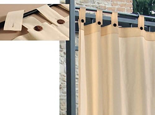 FRASCHETTI Braces for Gazebo Curtain 160 x 270 cm Cotton/Polyester