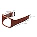 Leather Wristband for Samsung Gear S Smart Watch SM-R750 by HOLACA Genuine Leather Bracelet Band Replacement For Samsung Galaxy Gear S SM-R750 (Brown)