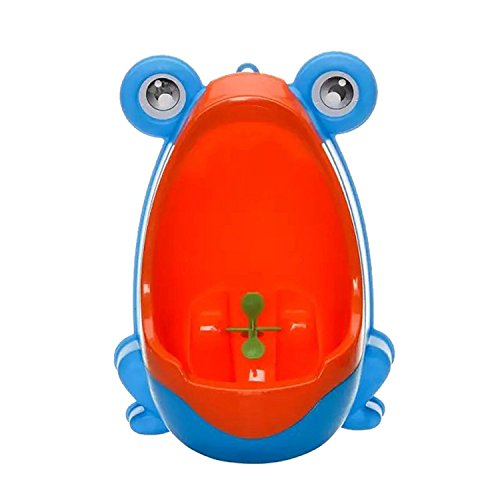 Nicedeal Cute Frog Children Potty Toilet Training Kids Urinal for Boys Pee Trainer Bathroom (Blue) Pet Dog Supplies