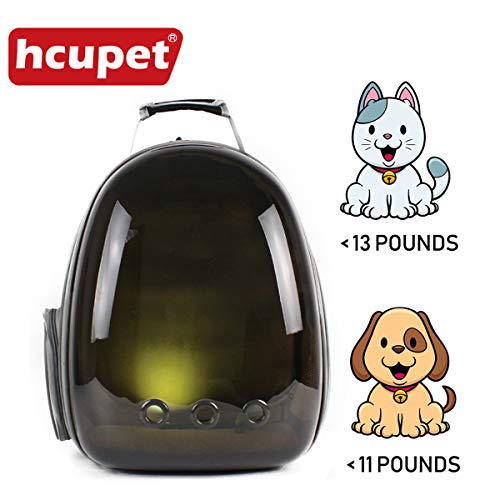 image for Hcupet Pet Carrier Backpack, Space Capsule Pet Carrier for Small Dog, 