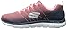 Skechers Sport Women's Flex Appeal 2.0 Fashion Sneaker, Charcoal/Coral, 8 M US